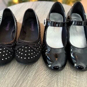 2 Pair - Girls, Size 1 - Black - Christie & Jill, Kensie Girl